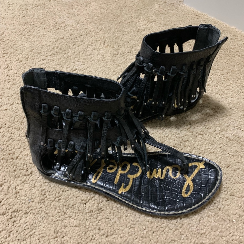 Sam Edelman sandals with zipper